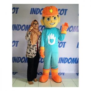maskot petugas kebersihan