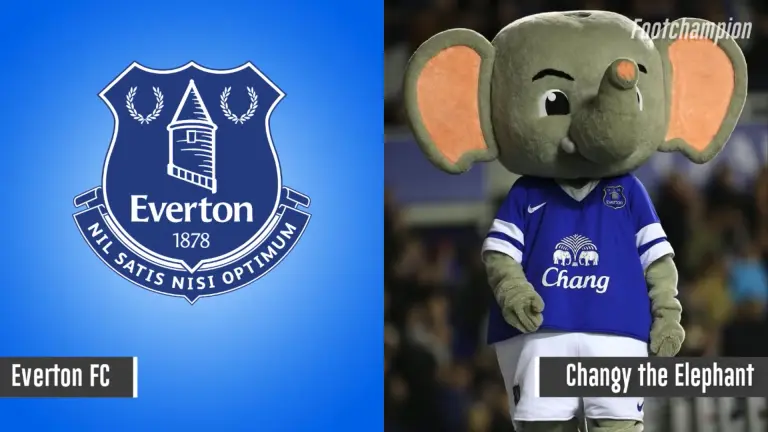 Maskot Everton - Changy
