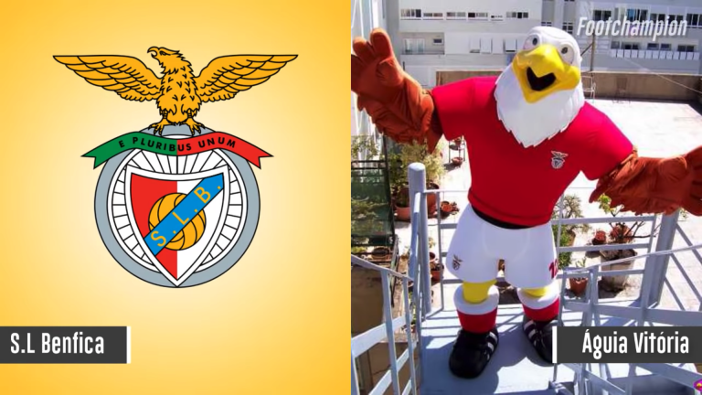 Maskot Benfica - Aguia Vitoria