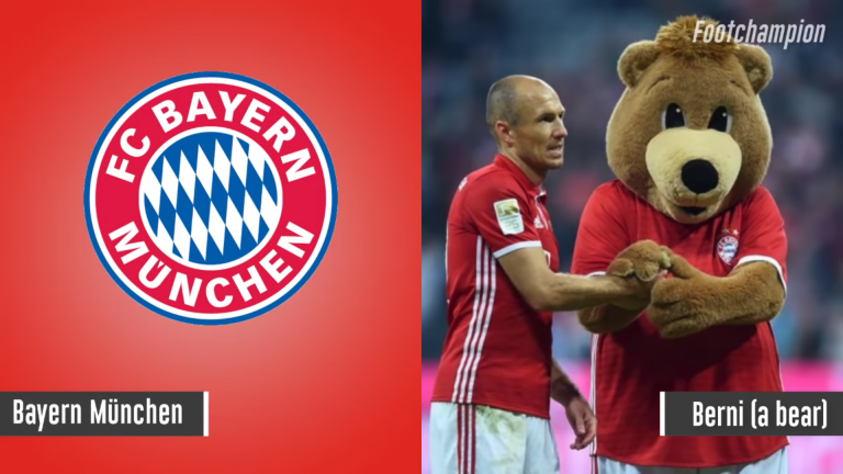 Maskot Bayern Munchen - Berni
