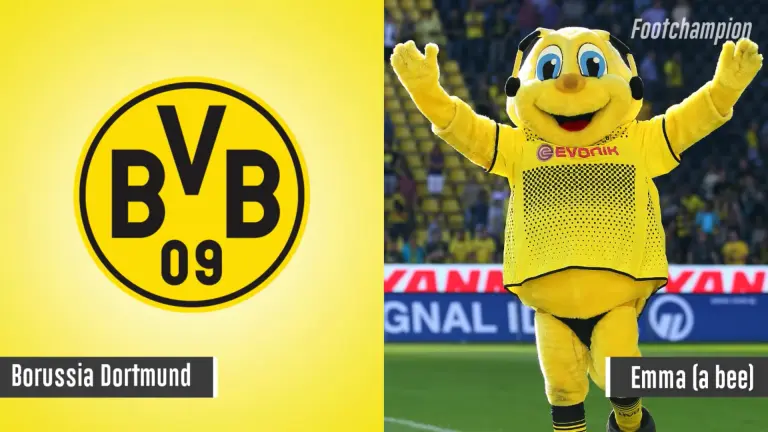 Maskot Borussia Dortmund - Emma