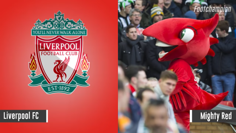 Maskot Liverpool - Mighty Red