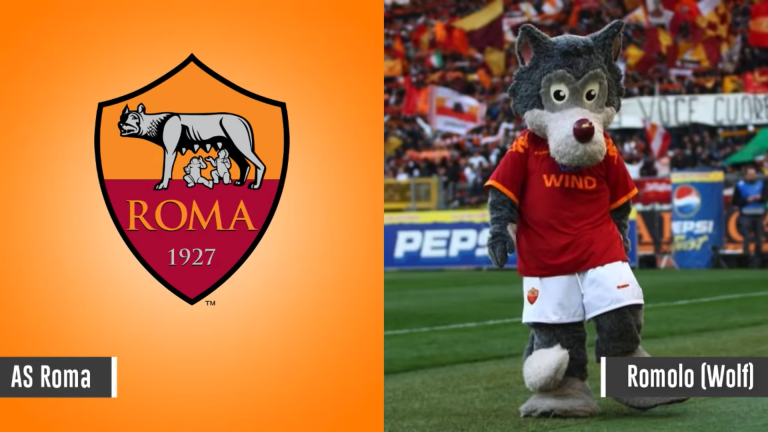 Maskot AS Roma - Romolo