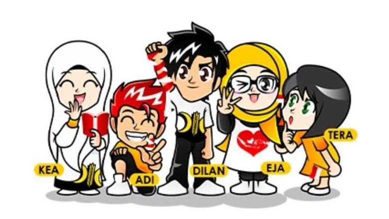 Dilan Maskot PKS 1 Dilan Maskot PKS 1