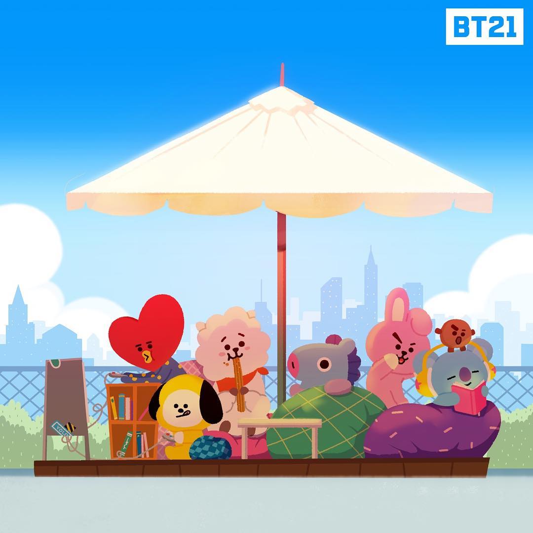 BT21, Karakter lucu representasi dari BTS 1 bt21