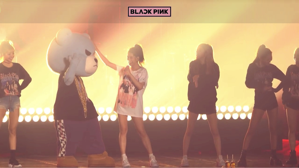 krunk ikut manggung & joget bareng blackpink