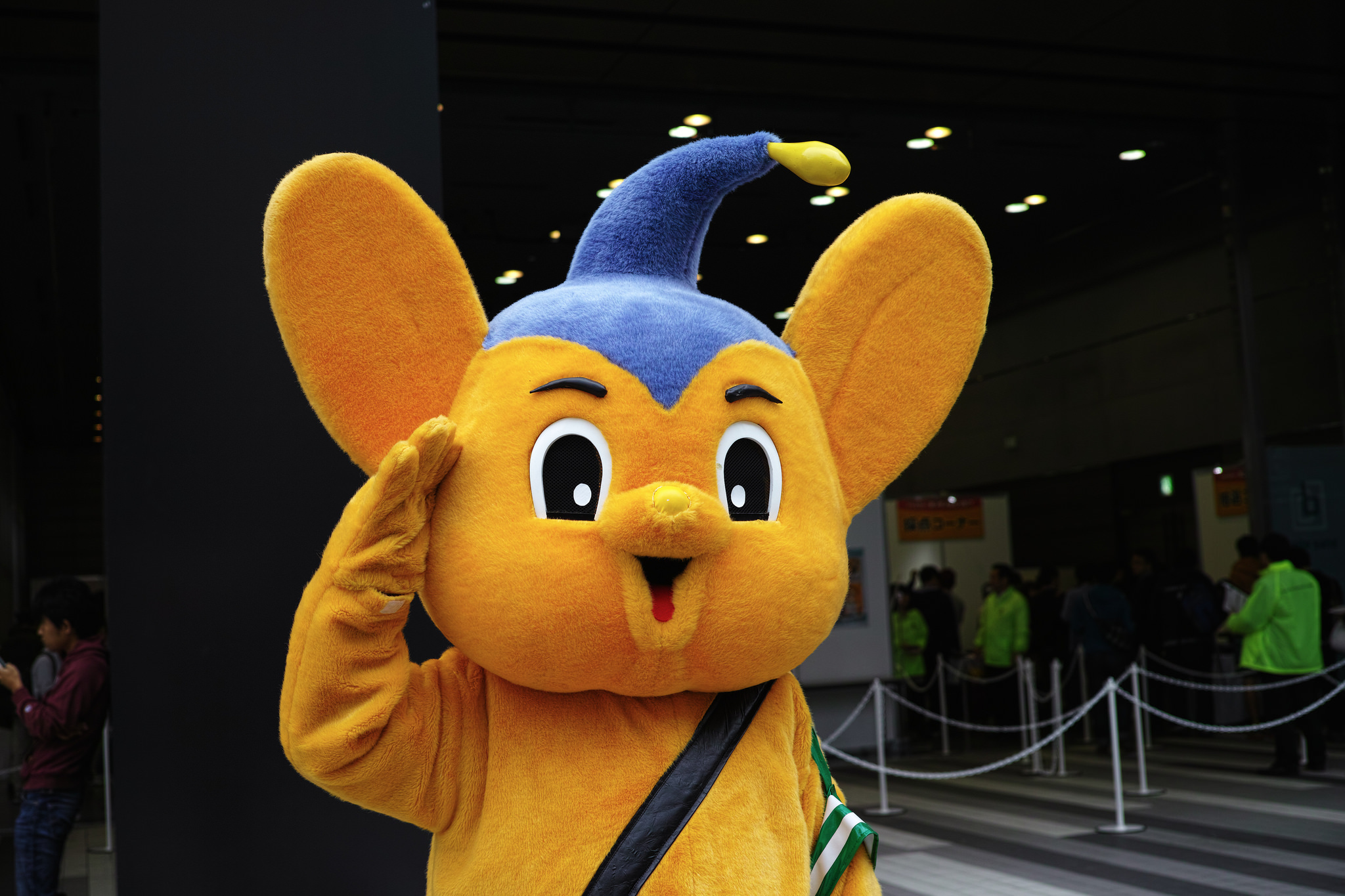 Pipo-kun: Maskot Polisi Tokyo 1 pipo-kun hormat!