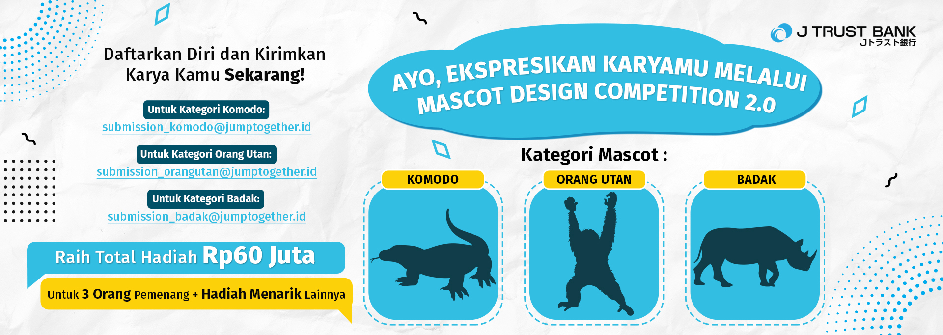Lomba Desain Maskot JTrust 1 banner lomba desain maskot