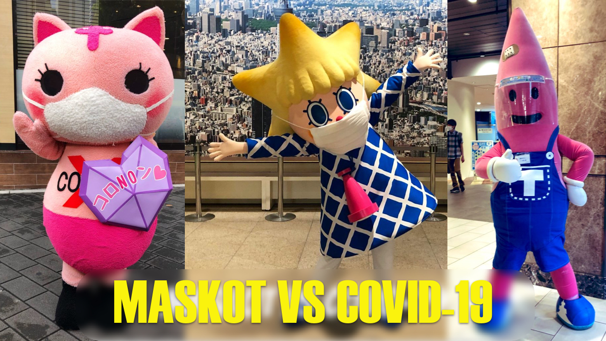 Maskot vs COVID-19 1 banner maskot vs covid-19